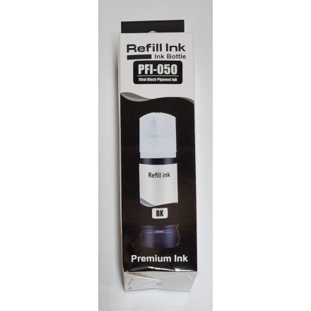 Canon PFI-050 Black utángyártott tinta 70 ml