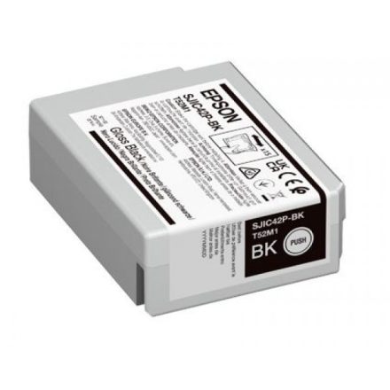 Epson SJIC42P(BK) C4000 Tintapatron Black 50ml