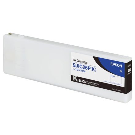 Epson SJIC26P(K) C7500 Tintapatron Black 295,2ml