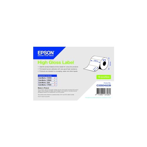 Epson 102mm*51mm, 610 inkjet cimke