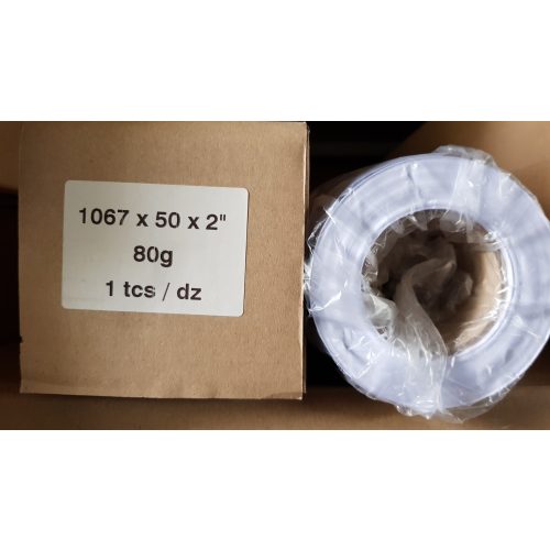 Plotter papír 80g 1067mm x50m tekercs