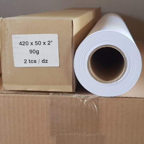 Mérnöki plotter papír 420mm x 50m tekercs 90g 