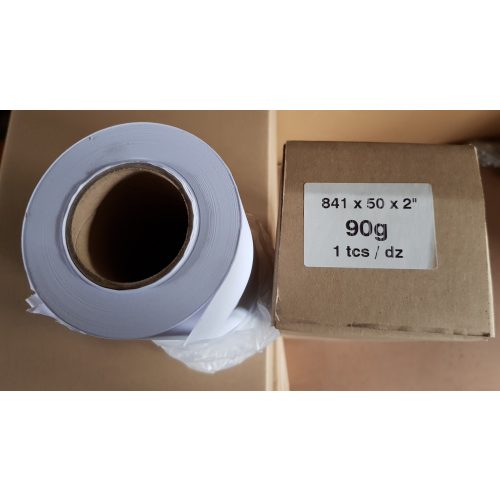Mérnöki plotter papír 841mm x 50m tekercs 90g