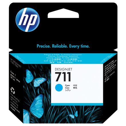 HP 711 Cyan tintapack 3x29ml cián tintapatron pack