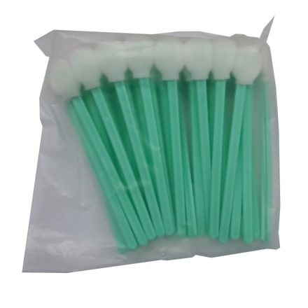 Nyomtatófej Tisztító Pálcika (Cleaning Swab) Puha szivacsos kerek fejjel 50 darabos kiszerelés
