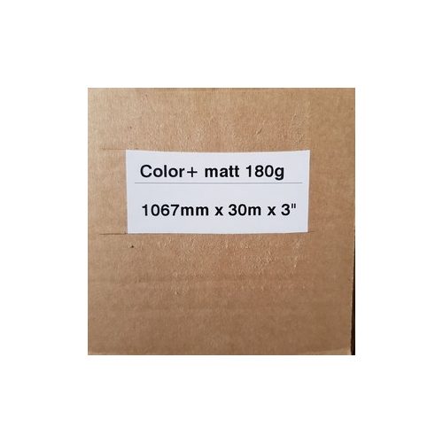 Matt Coated 180g  1067mm x 30m